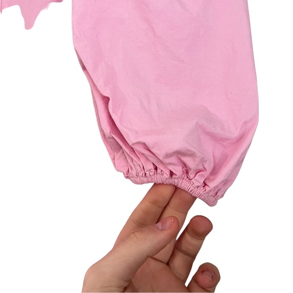 Revolve Majorelle Pink Puff Sleeve Off Shoulder Bodycon Mini Dress L - Picture 6 of 12